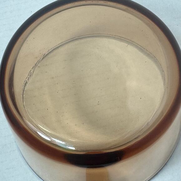 Vintage Corning Vision Ware Amber 0.7 Liter Sauce Pan Pot Spout Cookware France - Picture 7 of 9